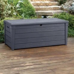 Keter Brightwood Opbergbox - 455L - 145x69,7x60,3 Cm - Grafiet 25 Keter Brightwood Opbergbox - 455L - 145x69,7x60,3 Cm - Grafiet -Meubel Verkoop 1200x1200 1019