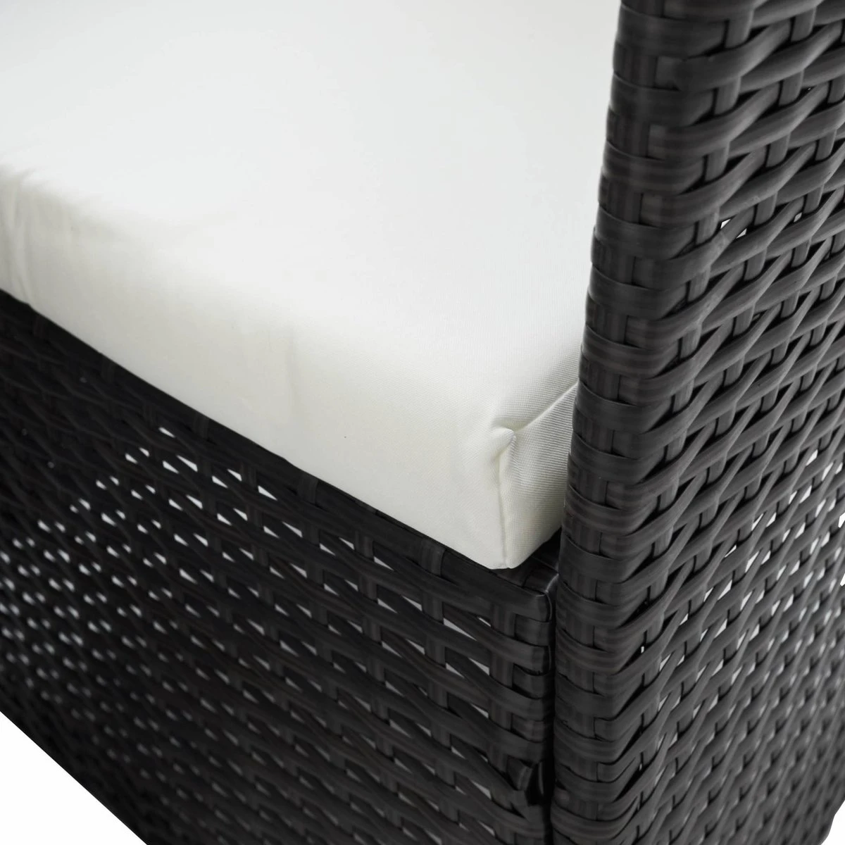 Alice's Garden Tuinset Tavola 6 - 150x90x74 - 6 Plaatsen - Wicker - Bruin/Ecru 5 Alice's Garden Tuinset Tavola 6 - 150x90x74 - 6 Plaatsen - Wicker - Bruin/Ecru - Afbeelding 3