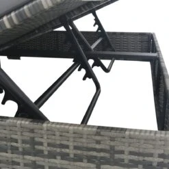 Prolenta Premium - Loungebed Met Parasol Poly Rattan Grijs -Meubel Verkoop 1200x1200 1069