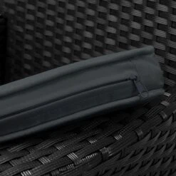 Polyrotan Balkonset - Bayamo - 3-delig - Zwart -Meubel Verkoop 1200x1200 1084