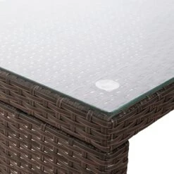 Teamson Home 3-Delig Hoek Loungeset - Tuinmeubelen - Tuinbank - Omvat Tafel En Kussens - Rotan - Bruin/Wit 23 Teamson Home 3-Delig Hoek Loungeset - Tuinmeubelen - Tuinbank - Omvat Tafel En Kussens - Rotan - Bruin/Wit -Meubel Verkoop 1200x1200 1192