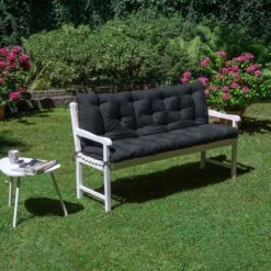 Beautissu Tuinbank Kussen Flair BR - Kussens Voor Tuinmeubelen 120 X 50 X 50 Cm Grafiet Grijs - Zitkussen En Rugkussen -Meubel Verkoop 1200x1200 1244