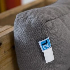 2L Home & Garden Rugkussen Metro Grijs - 60 X 40cm -Meubel Verkoop 1200x1200 1262