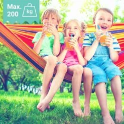 Dubbele Hangmat Rood Met Spreidstok - 1 Of 2 Persoons - Lig Oppervlak 190x150cm - Lengte 260cm 13 Dubbele Hangmat Rood Met Spreidstok - 1 Of 2 Persoons - Lig Oppervlak 190x150cm - Lengte 260cm -Meubel Verkoop 1200x1200 1294