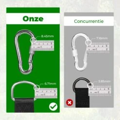 4House Ophang Koord Voor Hangmat, Hangstoel / Schommel - Hangmat Bevestigingsset Inclusief Haken - Karabijnhaak - Hangmat Standaard -Schommelophangset - Hangmat Ophangsysteem -150cm - Tot 1000kg - Boomvriendelijke Hangmat Ophangset - Set Van 2Stuks -Meubel Verkoop 1200x1200 1329