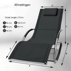 Sens Design Zonnebed - Ligbed - Weerbestendig - Antraciet -Meubel Verkoop 1200x1200 178