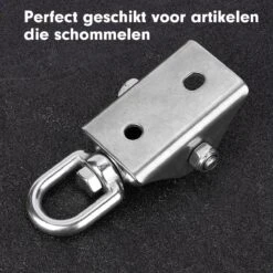 Luxe Ophangsysteem - 180° Schommelen, 360° Roteerbaar - Plafondhaak - Ophanghaak - Hangstoel Buiten - Hangstoel Binnen – Schommelstoel - Schommel - Bokszakken - RVS - Nederlandse Handleiding - 20 Luxe Ophangsysteem - 180° Schommelen, 360° Roteerbaar - Plafondhaak - Ophanghaak - Hangstoel Buiten - Hangstoel Binnen – Schommelstoel - Schommel - Bokszakken - RVS - Nederlandse Handleiding - -Meubel Verkoop 1200x1200 188