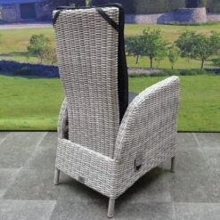 Menorca Dining Tuinstoel Verstelbaar Wit Grijs -Meubel Verkoop 1200x1200 252