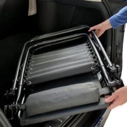 LifeGoods Opvouwbare Tuinstoelen - Verstelbaar Zonnescherm - 2 Stuks - 30°-90° Verstelbaar - Metaal - Zwart -Meubel Verkoop 1200x1200 273