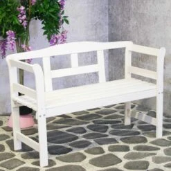 SenS-Line Friesen Tuinbank - Hout - Wit 34 SenS-Line Friesen Tuinbank - Hout - Wit -Meubel Verkoop 1200x1200 322