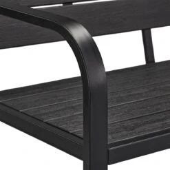 Relaxdays Tuinbank Met Kussen - 2 Zits Buitenbank Metaal - Balkonbank Kunststof - Voortuin -Meubel Verkoop 1200x1200 355