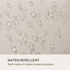 Blumfeldt Palermo Schommelbank - Hollywoodschommel 130 X 207 Cm - Ligbed Met Dak - Schommelstoel Voor 2 Personen - Tuinbank Inclusief Nekkussens - Stalen Frame En Polyester Dak - Grijs -Meubel Verkoop 1200x1200 360