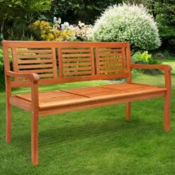 Casaria Tuinbank - FSC®-Gecertificeerd Eucalyptushout - 153cm Bruin 17 Casaria Tuinbank - FSC®-Gecertificeerd Eucalyptushout - 153cm Bruin -Meubel Verkoop 1200x1200 389