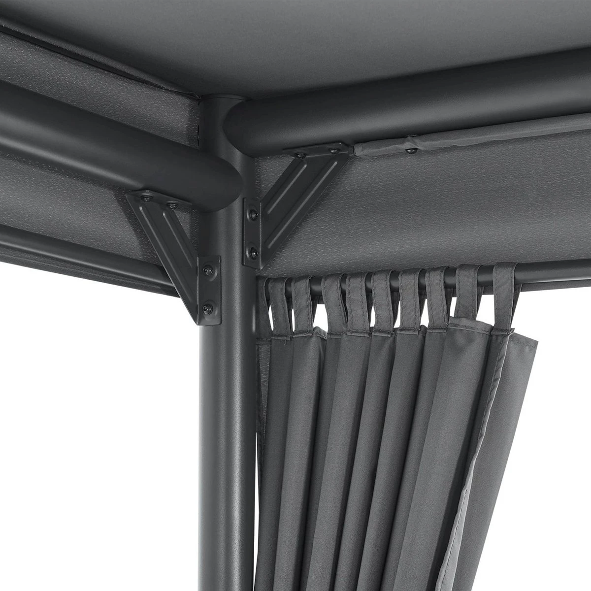 Schommelbank / Ligbank Kassandra - Donkergrijs 15 Schommelbank / Ligbank Kassandra - Donkergrijs - Afbeelding 13