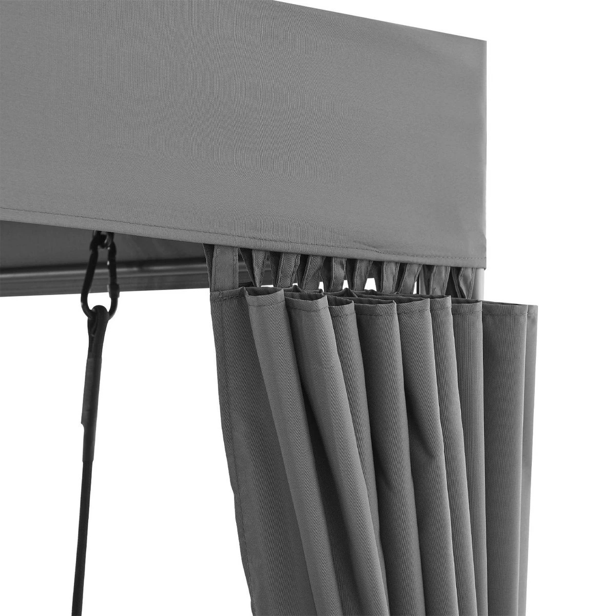 Schommelbank / Ligbank Kassandra - Donkergrijs 21 Schommelbank / Ligbank Kassandra - Donkergrijs - Afbeelding 19