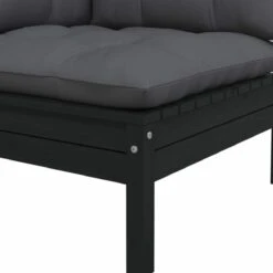 VidaXL 3-delige Loungeset Met Kussens Massief Grenenhout Zwart -Meubel Verkoop 1200x1200 416