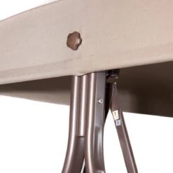 SORARA® Luxe Schommelbank Met Zonnescherm - Bruin - Zware Kwaliteit. -Meubel Verkoop 1200x1200 423