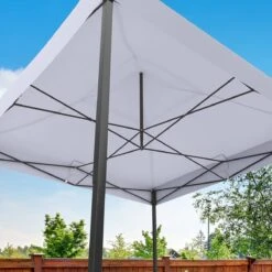 LifeGoods Partytent - 3x3 M - Zijwanden - Easy Up - Opvouwbaar - Waterdicht - Draagtas Met Wieltjes - Donkergrijs -Meubel Verkoop 1200x1200 442
