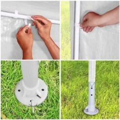 MaxxGarden Partytent - Paviljoen - 3x6m - Incl. Zijwanden - Waterdicht - Wit -Meubel Verkoop 1200x1200 467