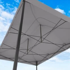 LifeGoods Partytent - 3x4.5 M - Zijwanden - Easy Up - Opvouwbaar - Waterdicht - Draagtas Met Wieltjes - Donkergrijs -Meubel Verkoop 1200x1200 521