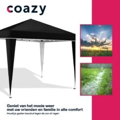 Coazy Waterdichte Partytent 3x3 Meter Opvouwbaar - Paviljoen - Easy Up - Pop-up Tent Met Haringen, Touw En Anti Slip Poten - Waterdicht - Partytenten Weerbestendig 13 Coazy Waterdichte Partytent 3x3 Meter Opvouwbaar - Paviljoen - Easy Up - Pop-up Tent Met Haringen, Touw En Anti Slip Poten - Waterdicht - Partytenten Weerbestendig -Meubel Verkoop 1200x1200 525