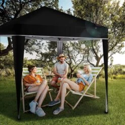 Sens Design Partytent Opvouwbaar - 3 X 3m - Zwart -Meubel Verkoop 1200x1200 534