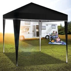 Sens Design Partytent Opvouwbaar - 3 X 3m - Zwart -Meubel Verkoop 1200x1200 535