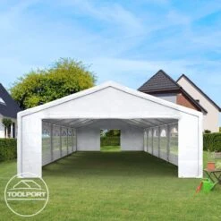 Hoogwaardige Partytent 3x6 M Van 240 G/m² PE Zeil Tuintent Feesttent Waterdicht In Wit 23 Hoogwaardige Partytent 3x6 M Van 240 G/m² PE Zeil Tuintent Feesttent Waterdicht In Wit -Meubel Verkoop 1200x1200 556