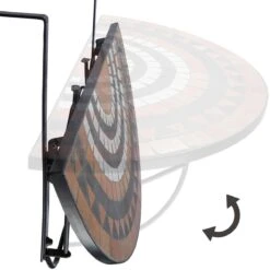 Tectake - Balkontafel Mozaïek Klapbaar - 402774 -Meubel Verkoop 1200x1200 588
