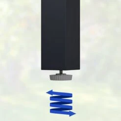 Casaria – Tuintafel – Aluminium – 90x90x75cm –Antraciet -Meubel Verkoop 1200x1200 607