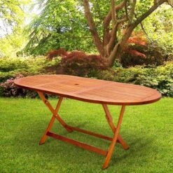 Merkloos Tuintafel Acaciahout - 160x85x75cm - FSC-gecertificeerd -Meubel Verkoop 1200x1200 618