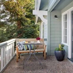 Relaxdays Tuintafel Vierkant - Buitentafel - Kleine Eettafel Tuin - Balkontafel Kunststof -Meubel Verkoop 1200x1200 685