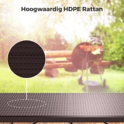 LifeGoods Klaptafel - Inklapbaar - 180 Cm - 6 Tot 8 Personen - Bruin -Meubel Verkoop 1200x1200 701