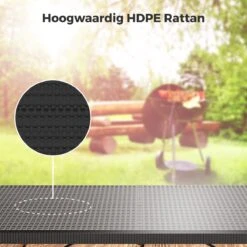 LifeGoods Klaptafel - Inklapbaar - 180 Cm - 6 Tot 8 Personen - Zwart -Meubel Verkoop 1200x1200 724