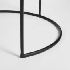 Mica Decorations Leandro Bijzettafel - Set Van 2 - H45 X Ø45 Cm - Zwart 13 Mica Decorations Leandro Bijzettafel - Set Van 2 - H45 X Ø45 Cm - Zwart -Meubel Verkoop 1200x1200 730