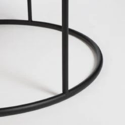 Mica Decorations Leandro Bijzettafel - Set Van 2 - H45 X Ø45 Cm - Zwart 14 Mica Decorations Leandro Bijzettafel - Set Van 2 - H45 X Ø45 Cm - Zwart -Meubel Verkoop 1200x1200 731