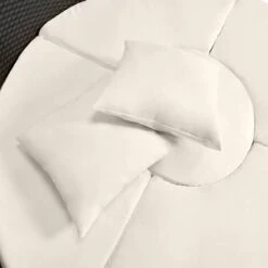 Casaria Polyrattan Zonne-Eiland Ø185cm – Incl. Kussens - Zwart Crème 39 Casaria Polyrattan Zonne-Eiland Ø185cm – Incl. Kussens - Zwart Crème -Meubel Verkoop 1200x1200 766