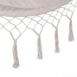 Detex Hangmat Met Franjes - 320x150cm – Belastbaar Tot 300kg Beige -Meubel Verkoop 1200x1200 812