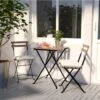 Wooners® Bistroset - Tuintafel Met Twee Stoelen - Metaal En Hout - Zwart 2 Wooners® Bistroset - Tuintafel Met Twee Stoelen - Metaal En Hout - Zwart -Meubel Verkoop 1200x1200 815