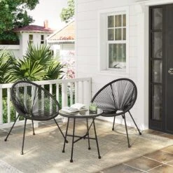 Songmics Balkonmeubilair, Tuinmeubelset, Set Van 3, Zitgroep, Terrasmeubilair, Glazen Tafelblad, 2 Stoelen, Voor Binnen En Buiten, Voor Patio, Tuin, Balkon, Buiten, Zwart GGF013B02 14 Songmics Balkonmeubilair, Tuinmeubelset, Set Van 3, Zitgroep, Terrasmeubilair, Glazen Tafelblad, 2 Stoelen, Voor Binnen En Buiten, Voor Patio, Tuin, Balkon, Buiten, Zwart GGF013B02 -Meubel Verkoop 1200x1200 839
