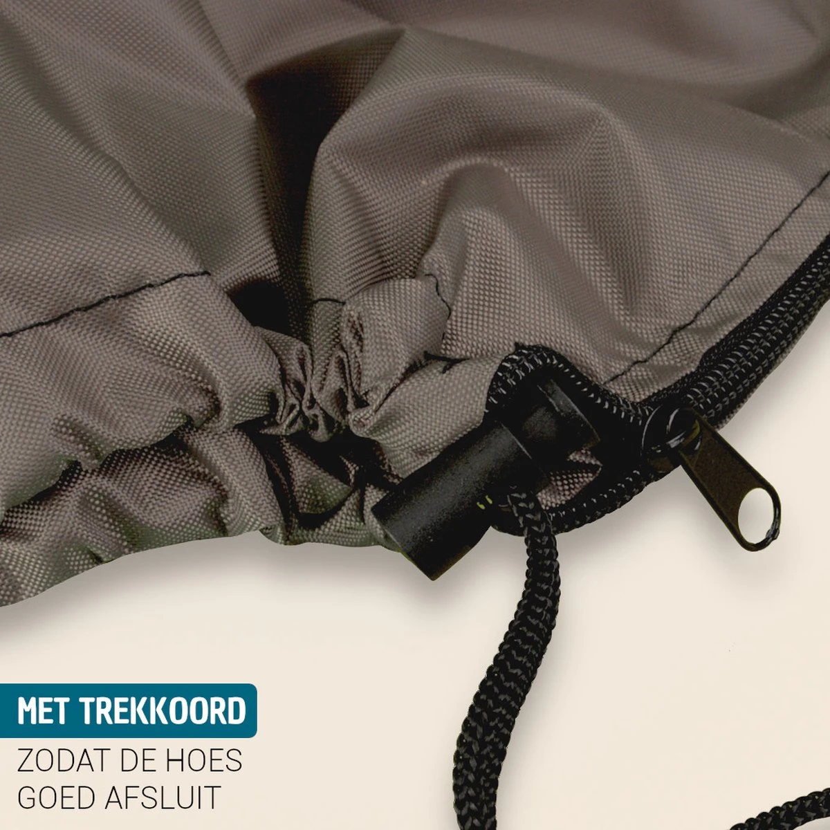 Vannons - Parasolhoes - Parasolhoes Staande Parasol - Max. 3.5 Meter - Zwart/Bruin 4 Vannons - Parasolhoes - Parasolhoes Staande Parasol - Max. 3.5 Meter - Zwart/Bruin - Afbeelding 2