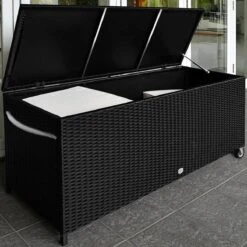 Casaria Wicker Opbergbox - Waterdicht 121,5cm Met Wielen - Grijs 14 Casaria Wicker Opbergbox - Waterdicht 121,5cm Met Wielen - Grijs -Meubel Verkoop 1200x1200 911