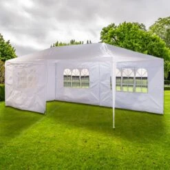 MaxxGarden Partytent - Paviljoen - 300 X 600 X 250 Cm - Met Zijwanden - Waterdicht Pro - 32mm Buizen – Wit 16 MaxxGarden Partytent - Paviljoen - 300 X 600 X 250 Cm - Met Zijwanden - Waterdicht Pro - 32mm Buizen – Wit -Meubel Verkoop 1200x1200 933
