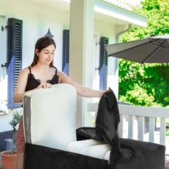 VONROC Premium Opbergtas Voor Lounge/tuinset Kussens – 75x75x90cm – Voor 6 Tot 8 Kussens -Meubel Verkoop 1200x1200 942