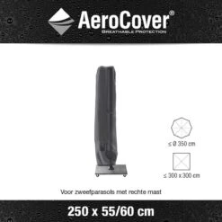 AeroCover Parasolhoes - Zweef Parasols - Grijs - 250x55 Cm (HxB) 28 AeroCover Parasolhoes - Zweef Parasols - Grijs - 250x55 Cm (HxB) -Meubel Verkoop 1200x1200 959