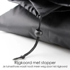 Merkloos Beschermhoes Voor Tuinmeubelen - 250x250x90cm - Zwart -Meubel Verkoop 1200x1200 974