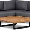 Cuba Boston Hoek Loungeset 3 Delig Acacia Hout -Meubel Verkoop 1200x339