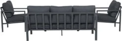 Garden Impressions Durban Loungeset - 4-delig - Zwart 41 Garden Impressions Durban Loungeset - 4-delig - Zwart -Meubel Verkoop 1200x402