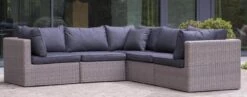 Weersbestendige Beschermhoes Voor Hoekbank | 250/90 X 250/90 X 70 Cm (L-vorm) - Tuinbank / L-Vorm -Waterdicht - Grijs -Meubel Verkoop 1200x472 1
