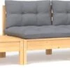 VidaXL 3-delige Loungeset Met Grijze Kussens Massief Grenenhout 1 VidaXL 3-delige Loungeset Met Grijze Kussens Massief Grenenhout -Meubel Verkoop 1200x477